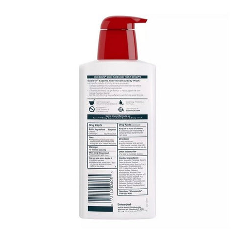 Eucerin, Eczema Relief Body Wash, 13.5 Oz