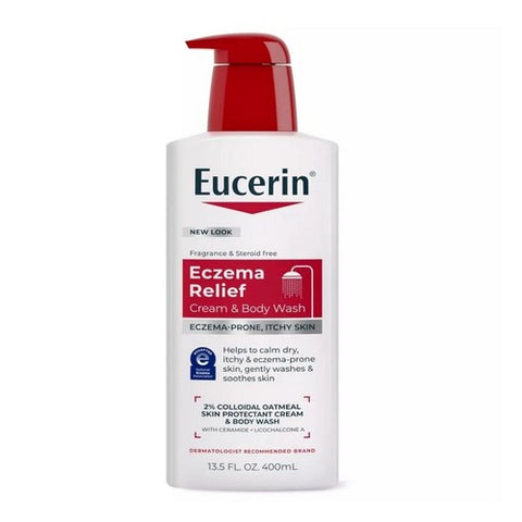Eucerin, Eczema Relief Body Wash, 13.5 Oz