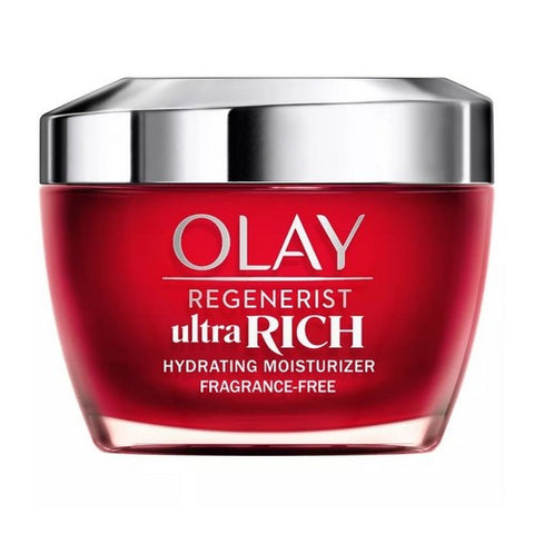 Crest, Olay Regenerist Ultra Rich Hydrating Moisturizer Fragrance-Free, 1.7 Oz