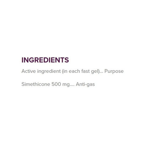 Chloraseptic, Ultimate Anti-Gas Simethicone Fast Gels, 500 mg, 20 Tabs