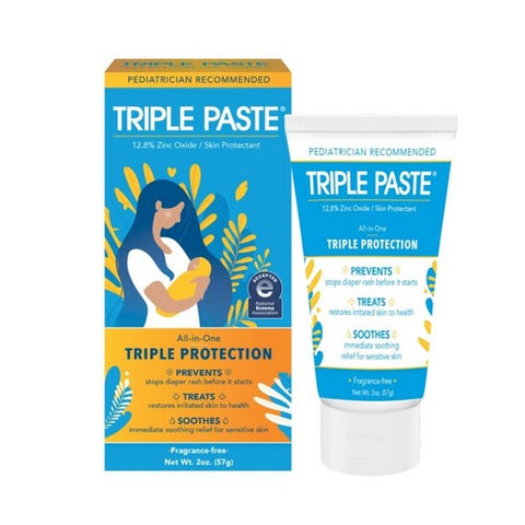 Kaopectate, Triple Paste Zinc Oxide Diaper Rash Cream, 2 Oz