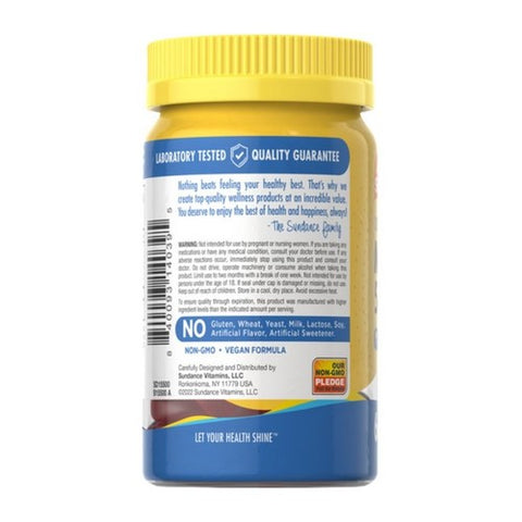 Sundance, Vitamins Stress Support Gummies + GABA and Lemon Balm Gummies Natural Lemon Strawberry, 32 Gummies