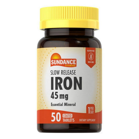 Sundance, Slow Release Iron, 50 Tabs