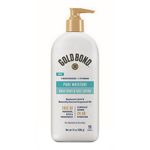 Gold Bond, Pure Moisture Lotion, 14 Oz