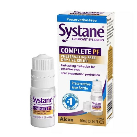 Systane, Complete PF Lubricant Eye Drops, 1 Count