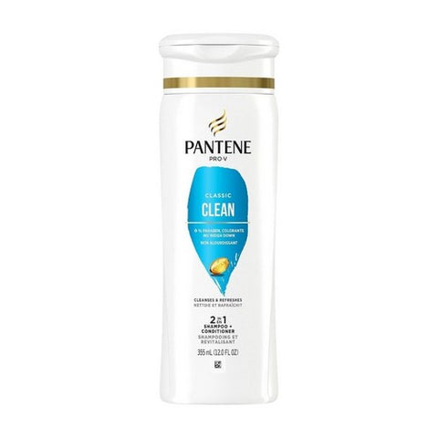 Crest, Pantene Pro-V Classic Clean 2 in 1 Shampoo & Conditioner, 12 Oz