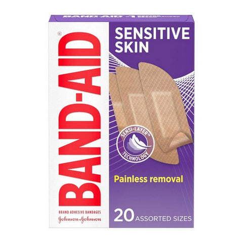 Neutrogena, Band Aid Sens Skin Assorted, 20 Count