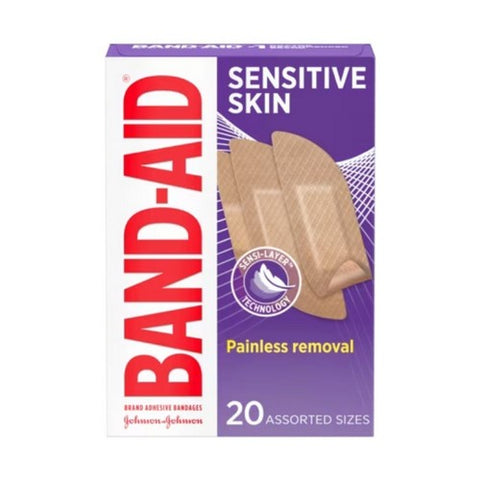 Neutrogena, Band Aid Sens Skin Assorted, 20 Count