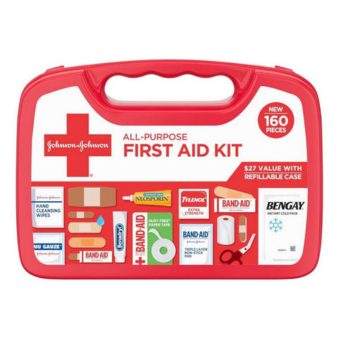 Neutrogena, Johnson & Johnson All Purpose First Aid Kit, 1 Count