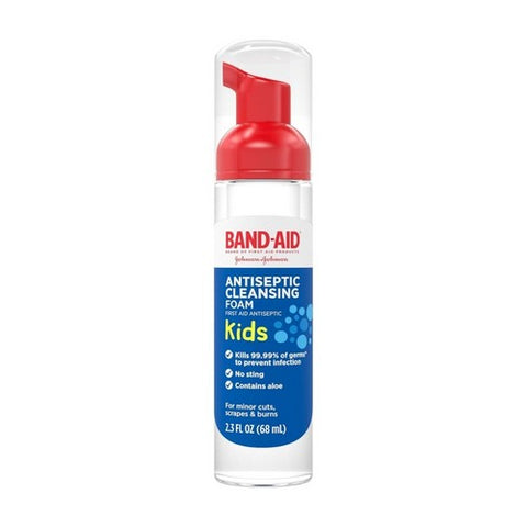 Band-Aid, Antiseptic Foam for Kids, 2.3 Oz