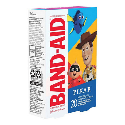Neutrogena, Bandaid Pixar Mashup, 20 Count