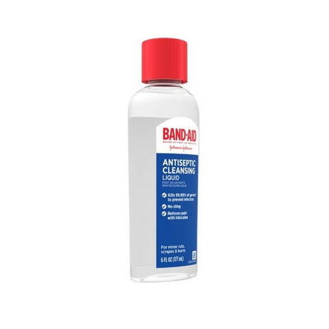 Band-Aid, Hurt-Free First Aid Antiseptic Liquid, 6 Oz