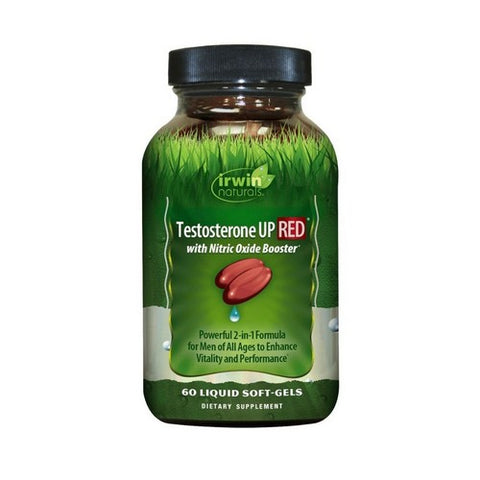 Irwin Naturals, Testosterone Up Red, 60 Softgels