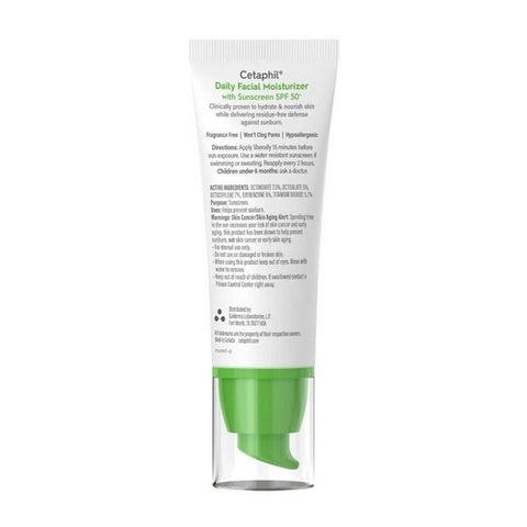 Cetaphil, Daily Facial Moisturizer With Sunscreen SPF 50+, 1.7 Oz
