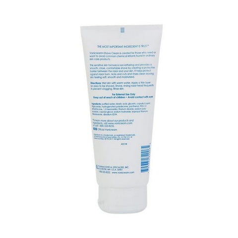 Vanicream, Shave Cream for Sensitive Skin, 6 Oz