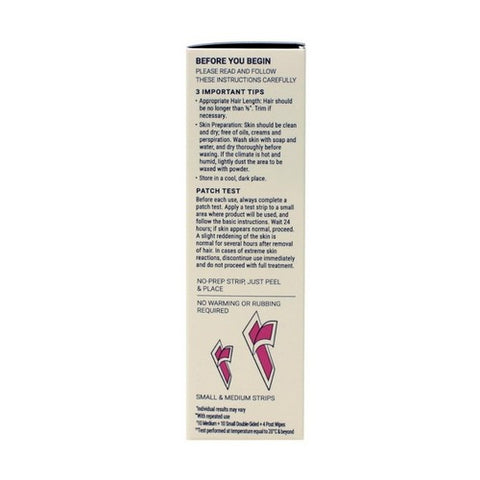 Nair, Hair Remover Wax Ready-Strips For Face & Bikini, 40 Oz