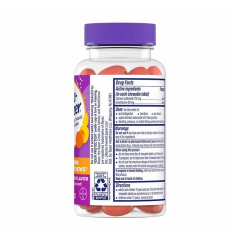 Alka-Seltzer, Heartburn + Gas Relief Chews Tropical Punch, 28 Chews