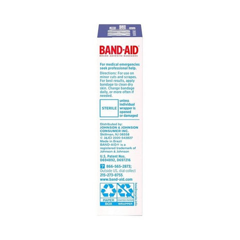 Band-Aid, Water Block Flex Knuckle & Fingertip Adhesive Bandages Assorted, 10 Count