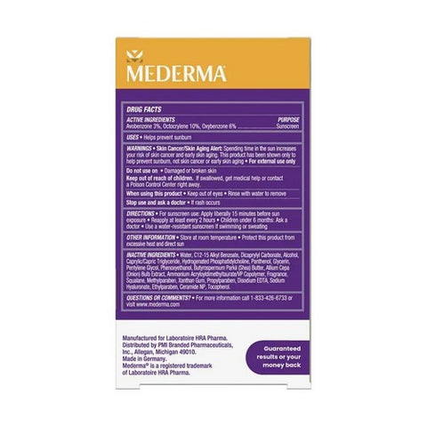 Kaopectate, Mederma Scar Cream + SPF 30, 20 Grams