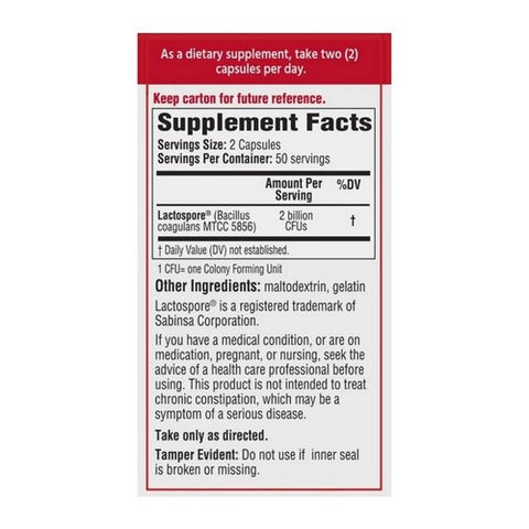 Chloraseptic, Daily Probiotic, 50 Capsules