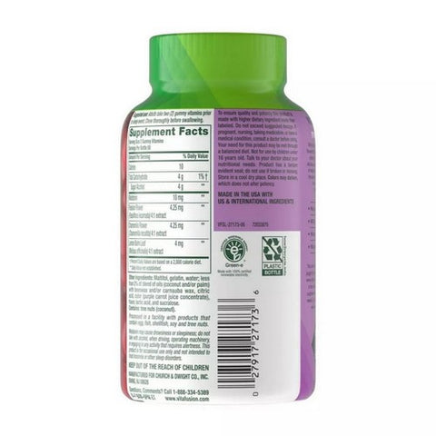 Vitafusion, Natural  Melatonin Strawberry, 10 mg, 100 Gummies