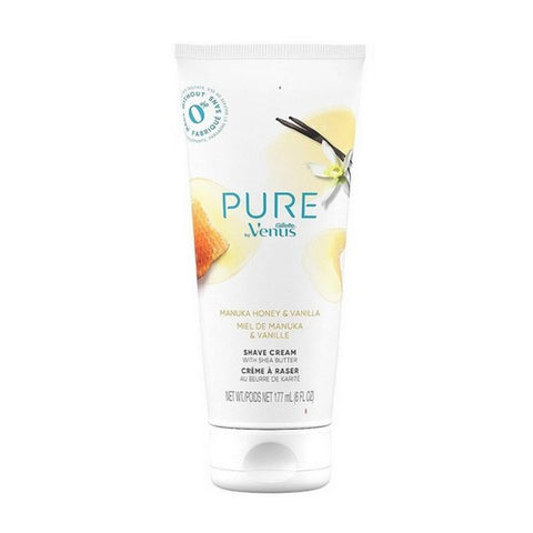 Gillette, by Venus Pure Shave Cream Manuka Honey & Vanilla, 6 oz