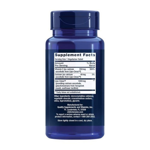 Life Extension, Vitamin C 24-Hour Liposomal Hydrogel Formula, 60 Tabs