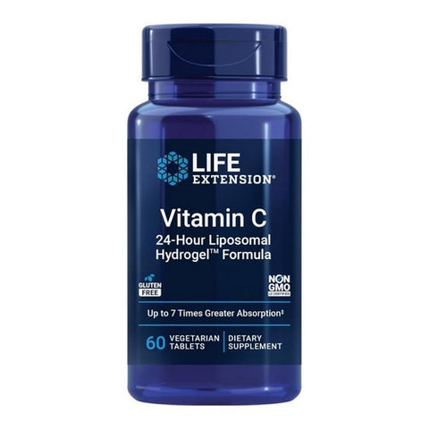 Life Extension, Vitamin C 24-Hour Liposomal Hydrogel Formula, 60 Tabs