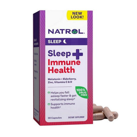 Natrol, Sleep + Immune Health, 30 Caps