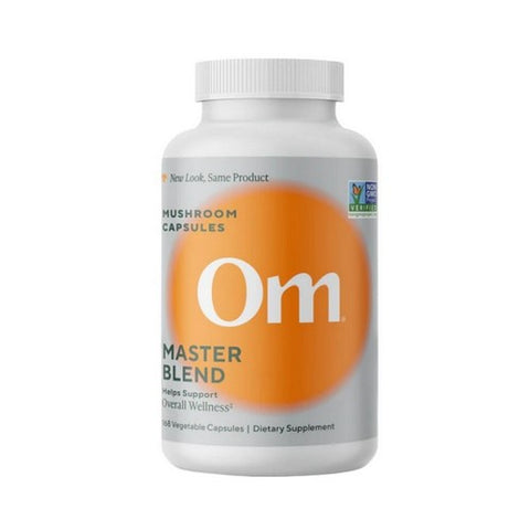 Om Mushrooms, Mushroom Master Blend, 160 Count