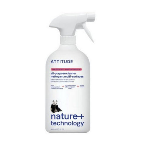 Attitude, All Purpose Cleaner Pink Grapefruit, 27 Oz