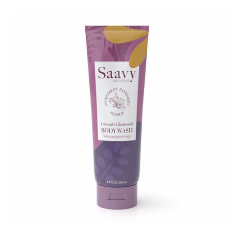 Saavy Naturals, Lavender Chamomile Body Wash, 8.5 Oz