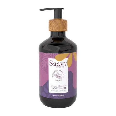 Saavy Naturals, Lavender Chamomile Hand Wash, 12 Oz
