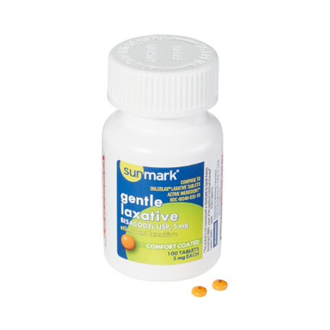 Sunmark, Bisacodyl Laxative, Count of 1
