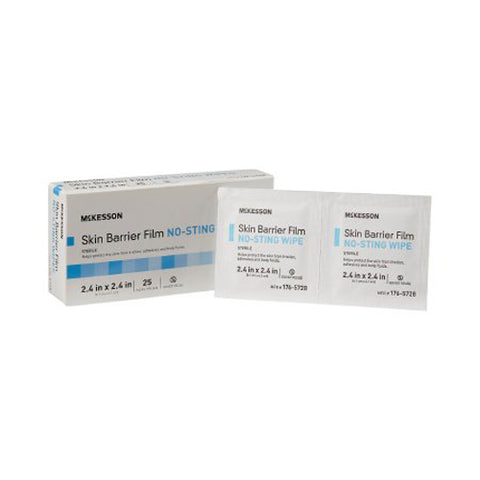 McKesson, Skin Barrier Wipe, Box Of 25