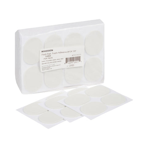 McKesson, McKesson Pedi-Pad Foot Pad Size 104, Pack Of 100