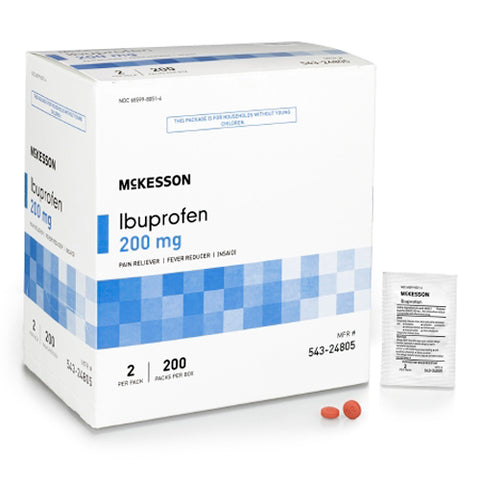 Sunmark, MooreBrand Ibuprofen Pain Relief, Box Of 200