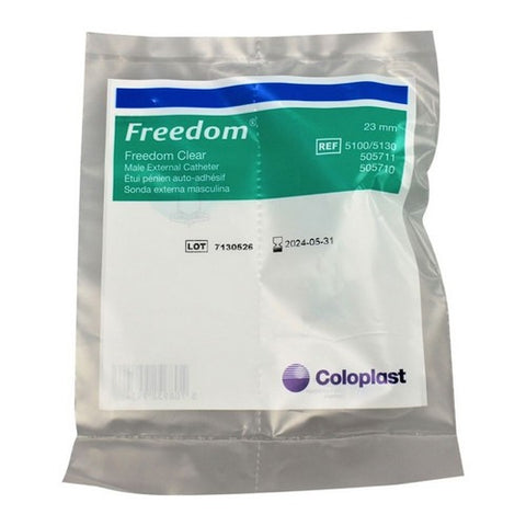 Coloplast, Freedom Clear Male External Catheter Small Seal, Box Of 100