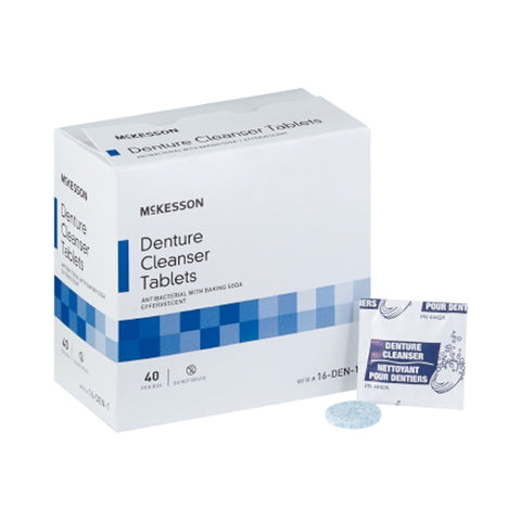 McKesson, Denture Cleaner, Box Of 1