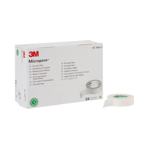 3M, 3M Micropore Paper Medical Tape 1/2 Inch x 10 Yard White, 1 Roll