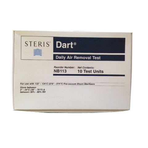 RJ Schinner, Dart Sterilization Daily Air Removal Test Pack, Box Of 10