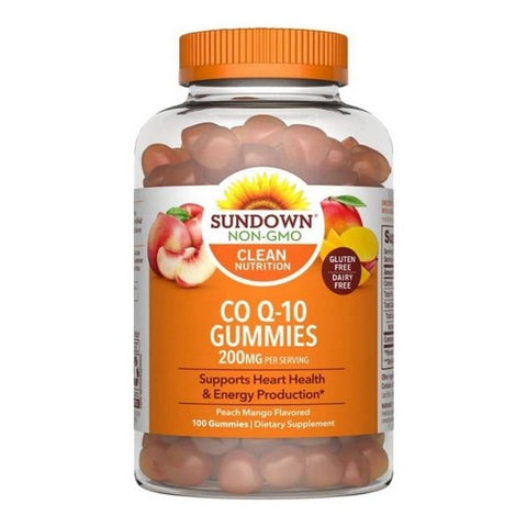 Sundown Naturals, CoQ 10 Value Size Gummies, 200 mg, 100 Count