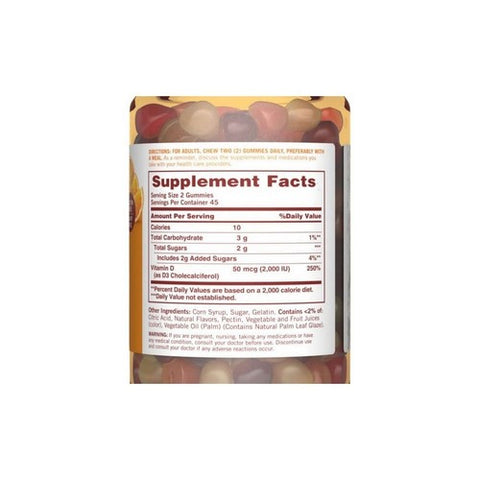 Sundown Naturals, D3 Gummies, 150 Count