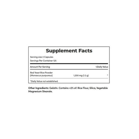 Nature's Bounty, Red Yeast Rice, 250 Count