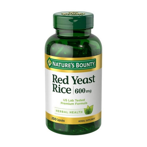 Nature's Bounty, Red Yeast Rice, 250 Count