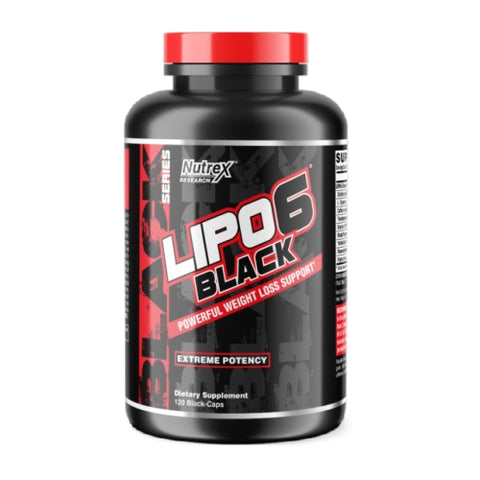 Nutrex Research, LIPO-6 Black, 120 Caps
