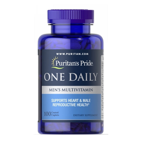 Puritan's Pride, One Daily Men's Multivitamin, 100 Caplets