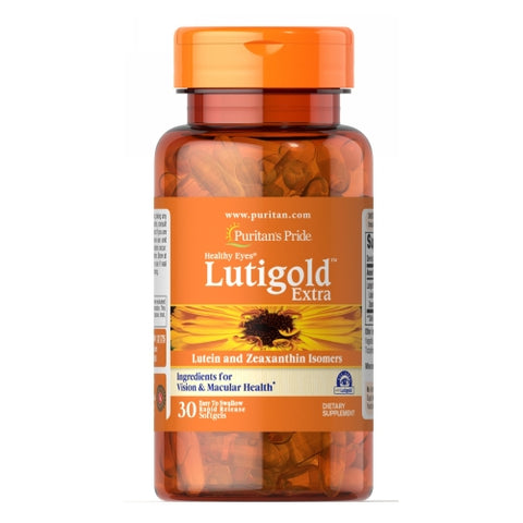 Puritan's Pride, Healthy Eyes Lutigold Extra with Zeaxanthin, 30 Softgels