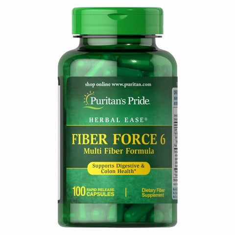 Puritan's Pride, Fiber Force, 100 Capsules