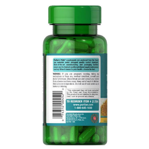 Puritan's Pride, Turmeric & Ginger, 120 Capsules